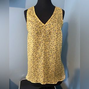 Old Navy sheer floral top